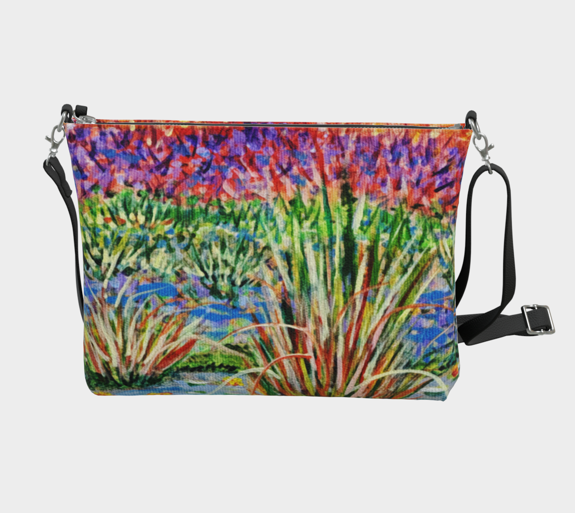 Echoes in Seagrass | Vegan Lux Crossbody