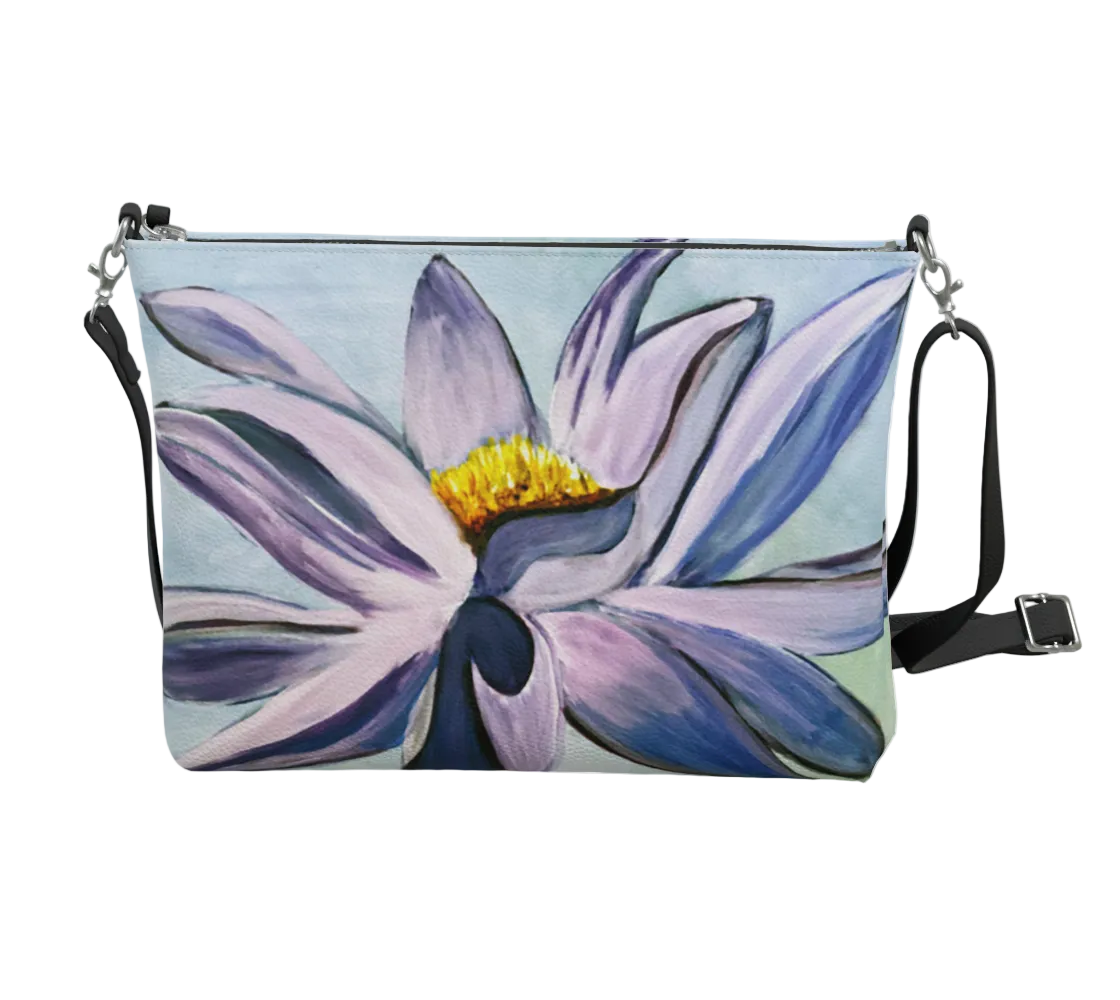 Lotus: Petals in Harmony | Vegan Lux Crossbody