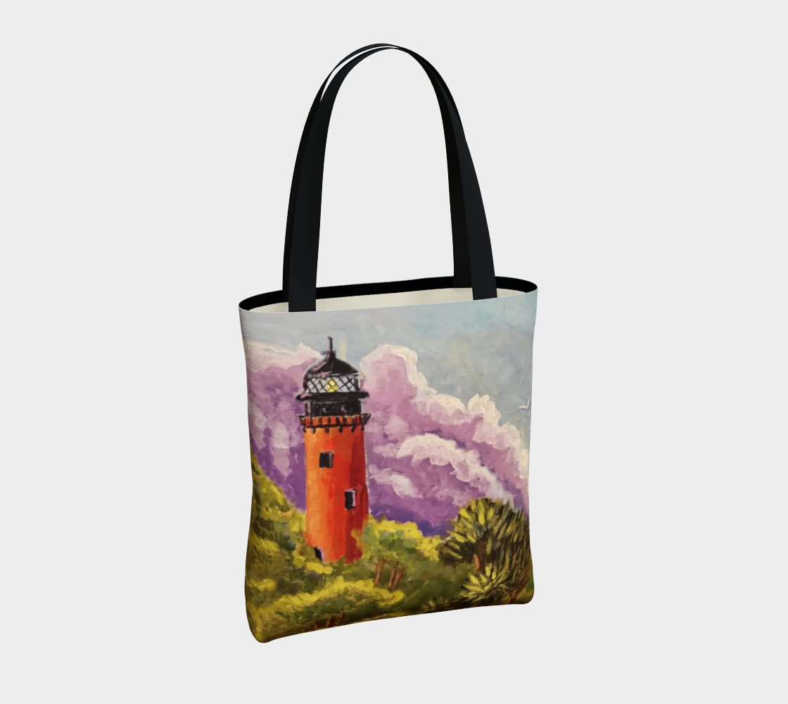 Jupiter Lighthouse: Lavender Skies with Emerald Views | Chic Tote