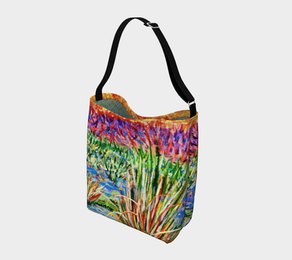 Echoes in Seagrass | Day Tote