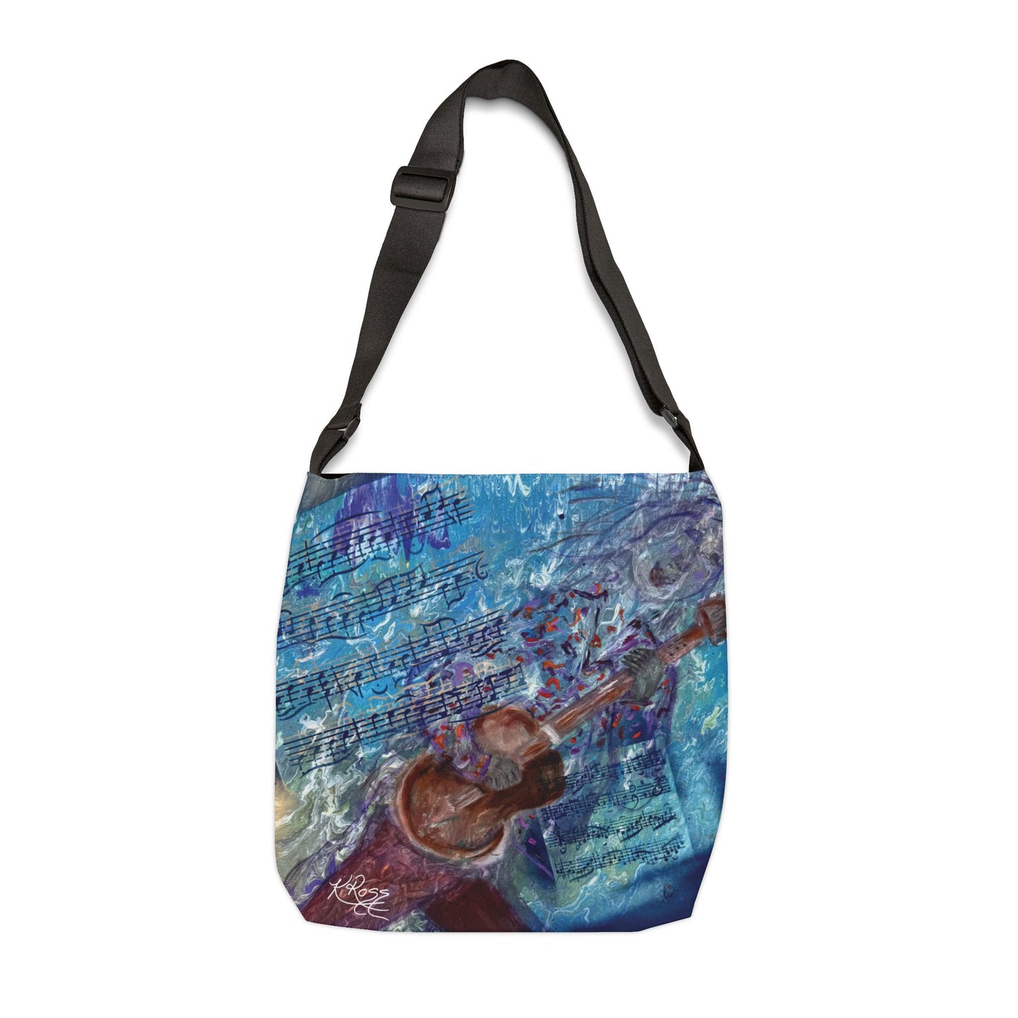 Blue Note Serenade | Pendulum Crossbody Tote