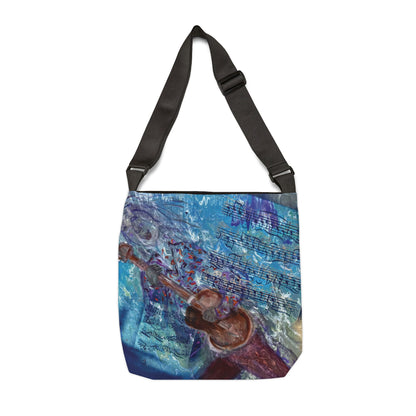 Blue Note Serenade | Pendulum Crossbody Tote