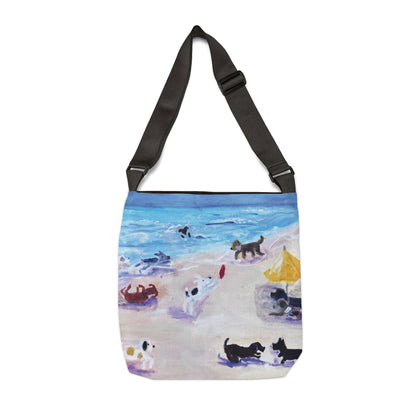 Salty Paws Sandy Noses | Pendulum Crossbody Tote