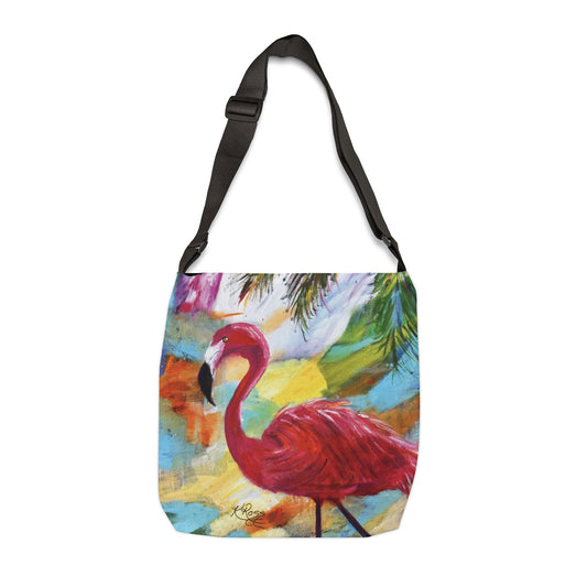 Pink in the Palm Shade | Pendulum Crossbody Tote