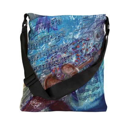 Blue Note Serenade | Pendulum Crossbody Tote
