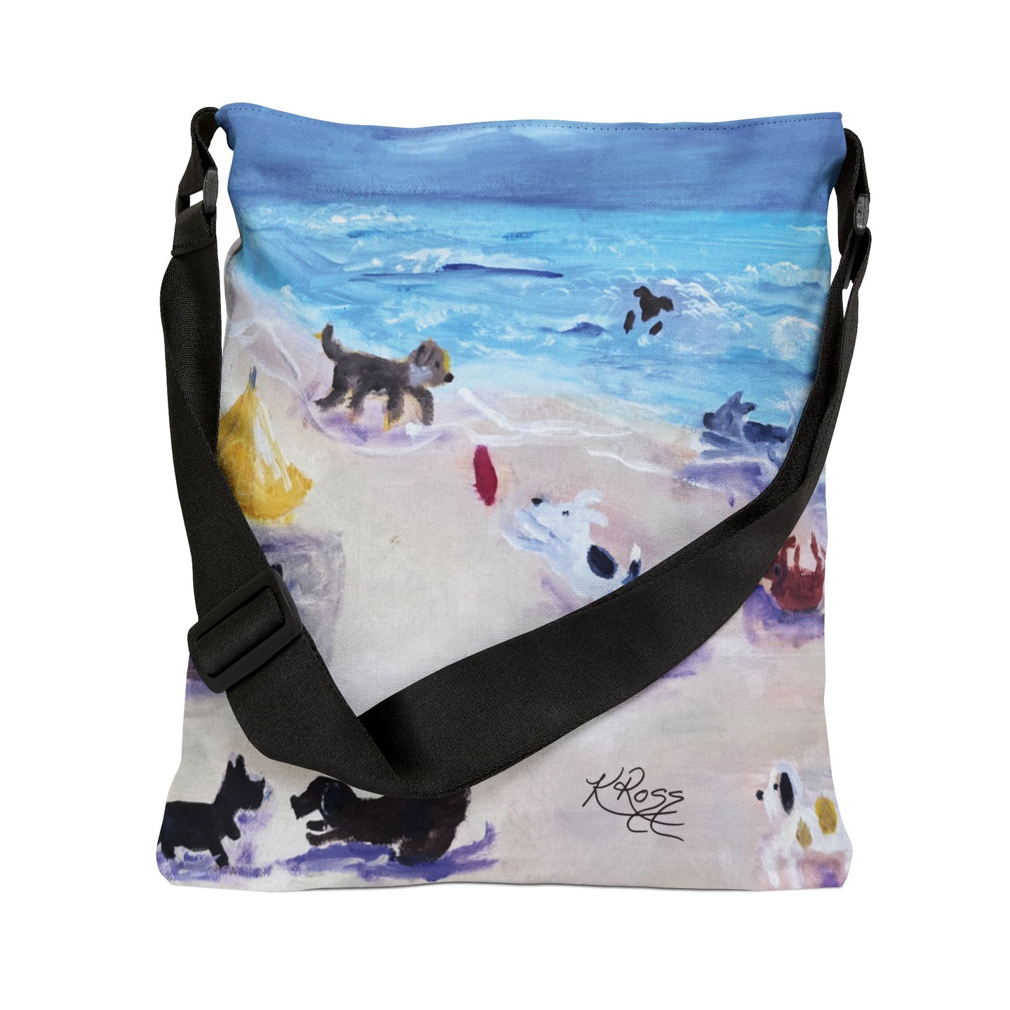 Salty Paws Sandy Noses | Pendulum Crossbody Tote