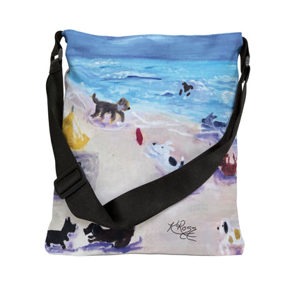 Salty Paws Sandy Noses | Pendulum Crossbody Tote