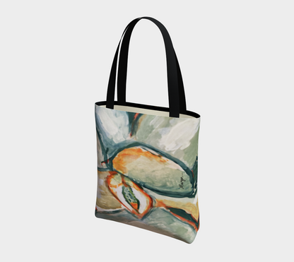 Magnolia in Teal | Chic Tote