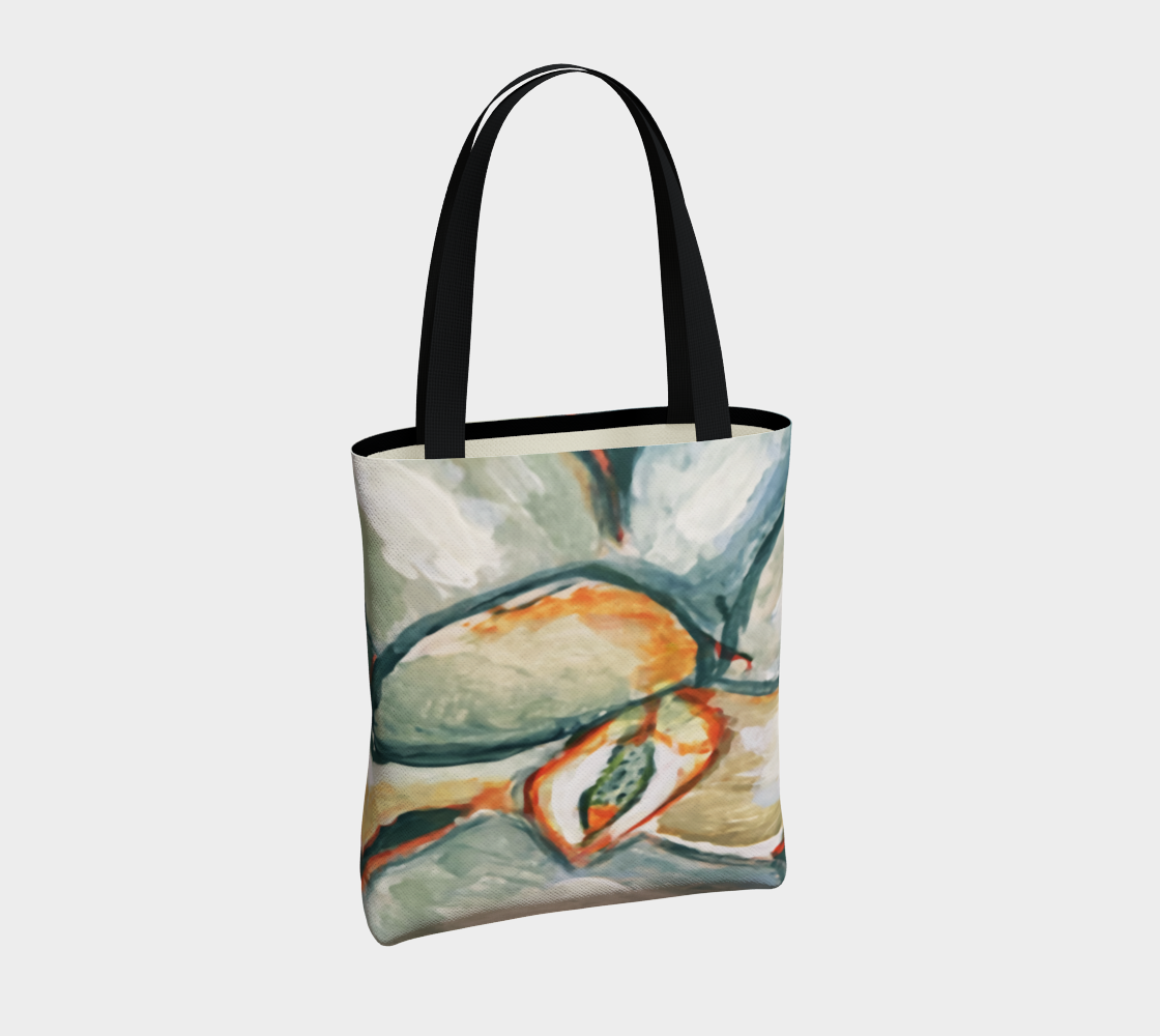 Magnolia in Teal | Chic Tote