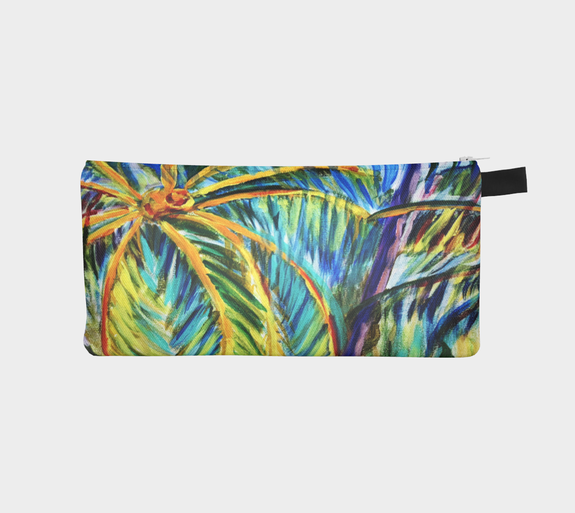Palms Unleashed | Zipper Pouch