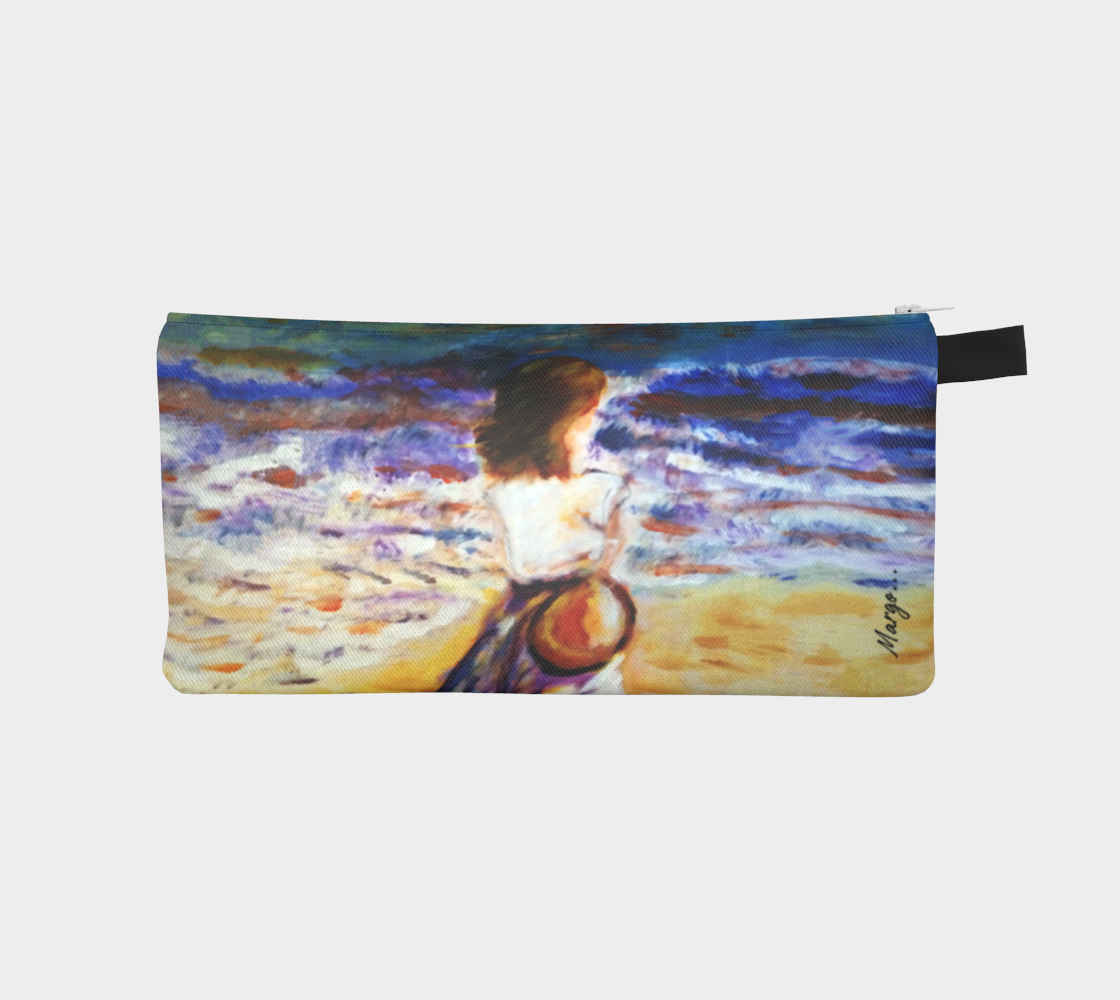 Shada- Serenade of Sand and Sea | Zipper Pouch Pattern One