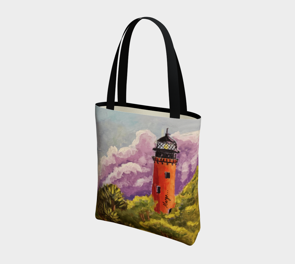 Jupiter Lighthouse: Lavender Skies with Emerald Views | Chic Tote