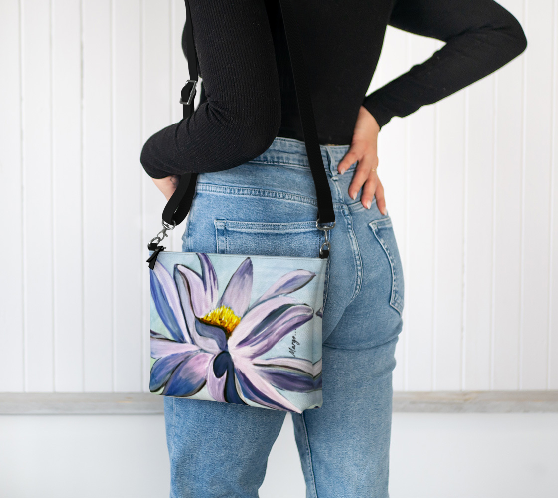 Lotus: Petals in Harmony | Vegan Lux Crossbody