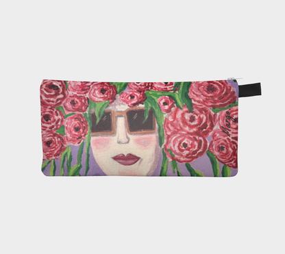 Blooming Thoughts: Fashion Meets Flora | Zipper Pouch Pattern Two