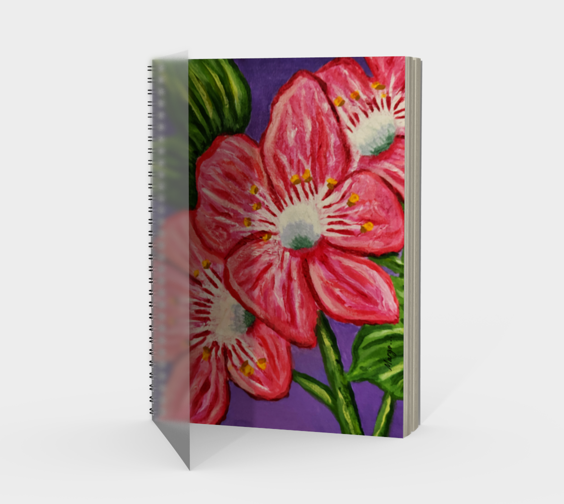 Amarila: Harmony in Bloom | Notebook - Pattern One