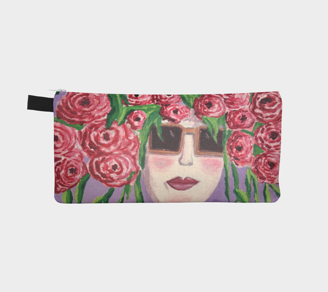 Blooming Thoughts: Fashion Meets Flora | Zipper Pouch