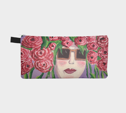 Blooming Thoughts: Fashion Meets Flora | Zipper Pouch