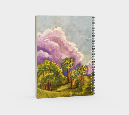 Jupiter Lighthouse: Lavender Skies with Emerald Views | Notebook