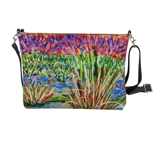 Echoes in Seagrass | Vegan Lux Crossbody