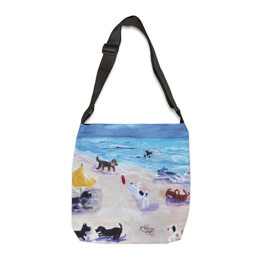 Salty Paws Sandy Noses | Pendulum Crossbody Tote