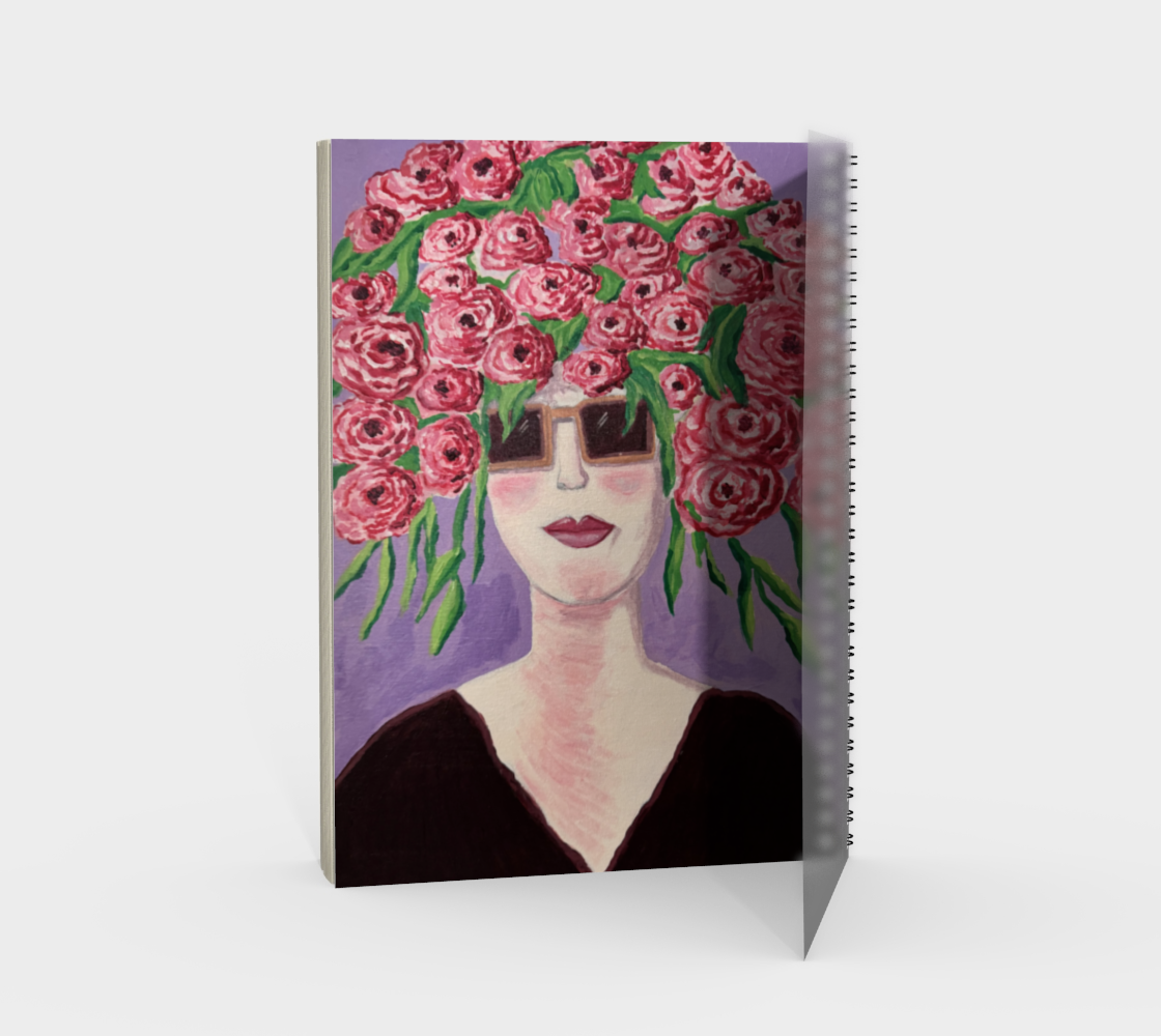 Blooming Thoughts: Fashion Meets Flora | Notebook - Pattern