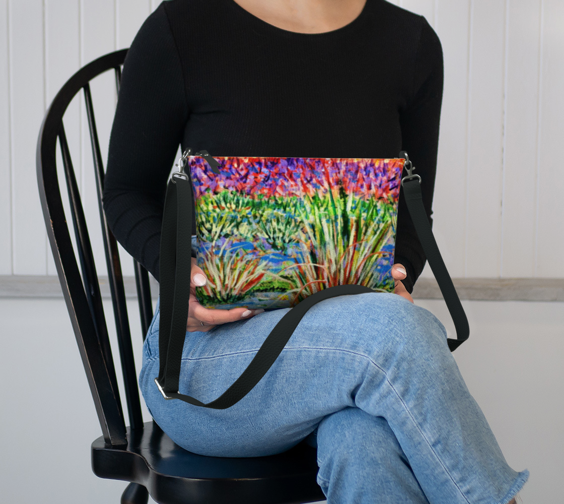 Echoes in Seagrass | Vegan Lux Crossbody