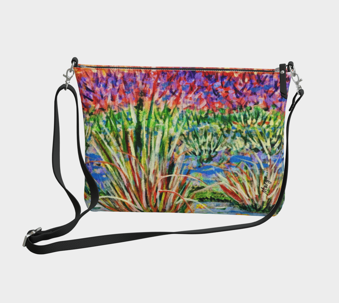 Echoes in Seagrass | Vegan Lux Crossbody