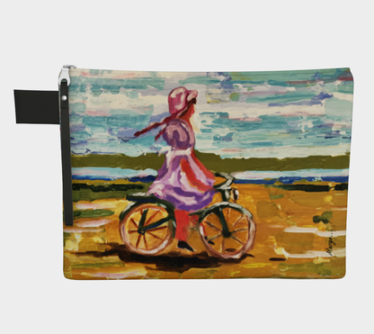Pedal Pinks and Ocean Blues | Carry All