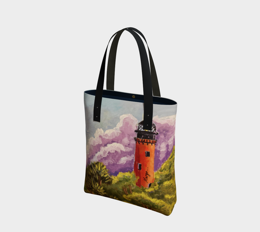 Jupiter Lighthouse: Lavender Skies with Emerald Views | Chic Tote