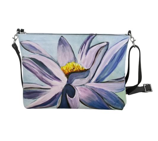 Lotus: Petals in Harmony | Vegan Lux Crossbody