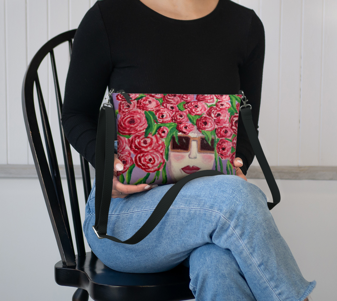 Blooming Thoughts: Fashion Meets Flora | Vegan Lux Crossbody