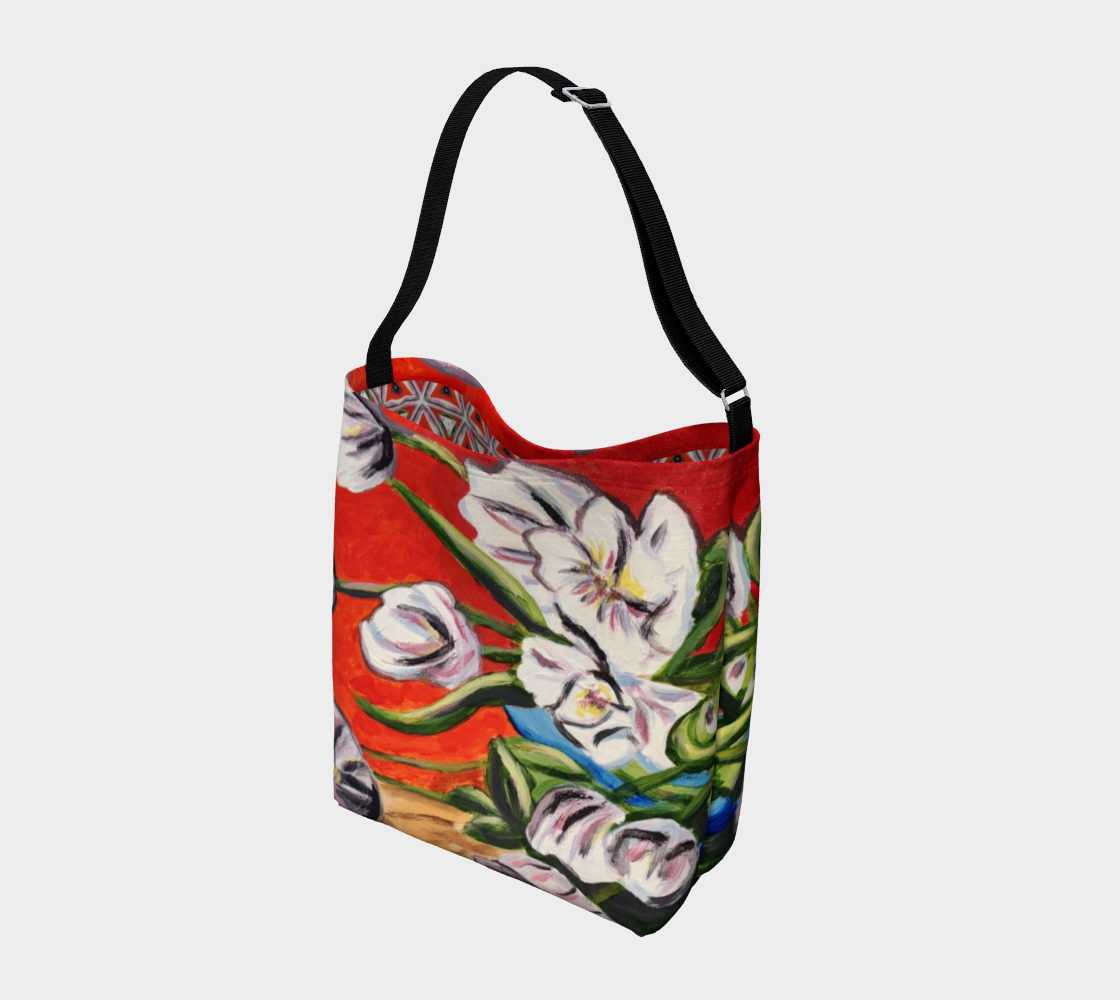 Falling Tulps: Swaying Strokes | Day Tote 2