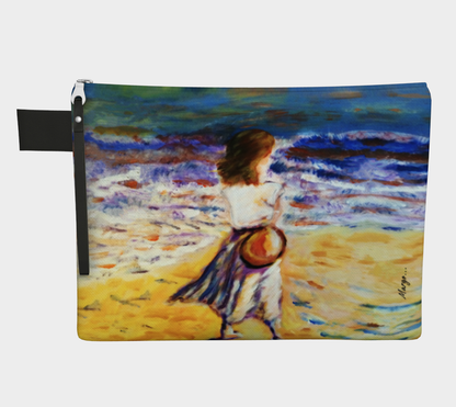 Shada- Serenade of Sand and Sea | Carry All with Pattern