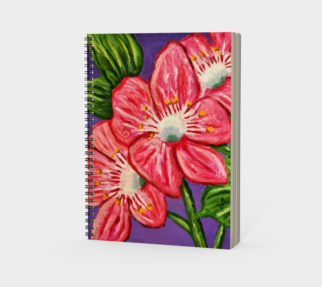 Amarila: Harmony in Bloom | Notebook - Pattern One