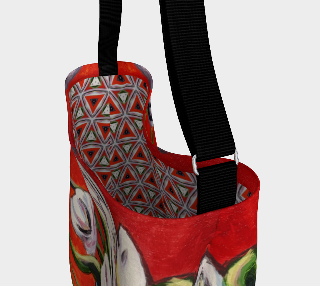 Falling Tulps: Swaying Strokes | Day Tote 2