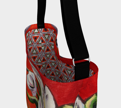 Falling Tulps: Swaying Strokes | Day Tote 2