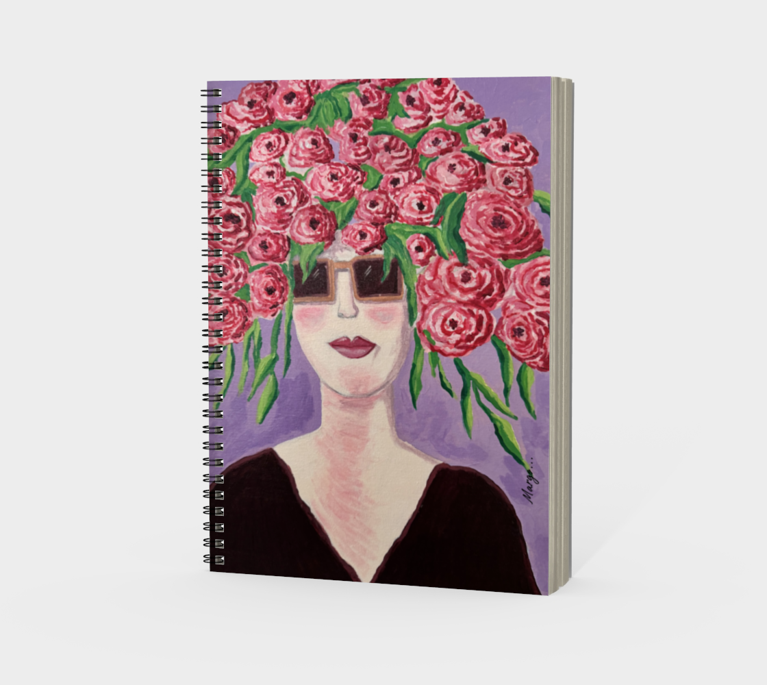 Blooming Thoughts: Fashion Meets Flora | Notebook - Pattern Two