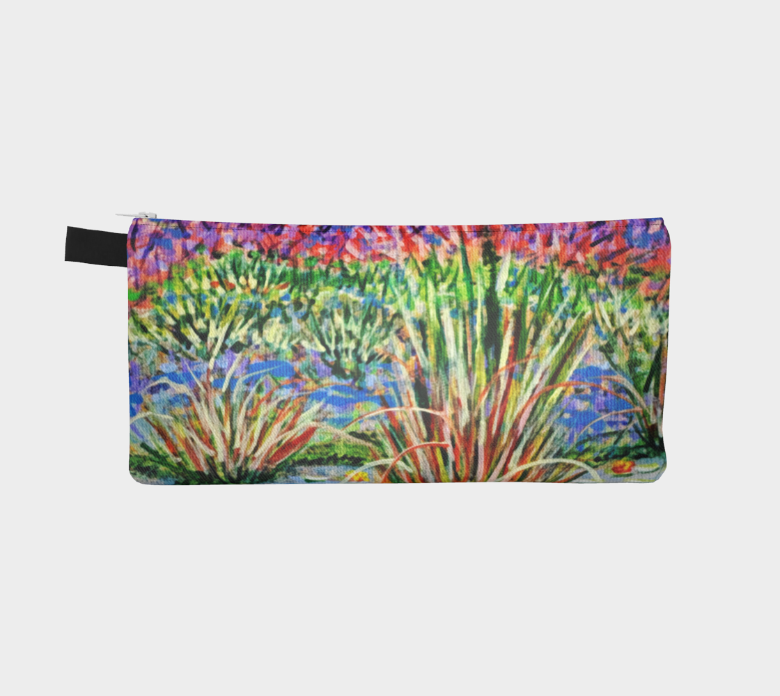 Echoes in Seagrass | Zipper Pouch